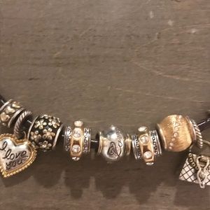 Brighton Jewelry - Brighton leather charm bracelet Brighton Jewelry - Brighton leather charm bracelet